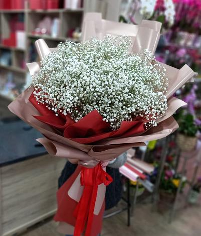 Букет цветов из: Гипсофила в Коноково