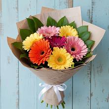 Букет цветов из:  Герберы в Коноково