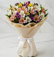 Букет цветов из:  Альстромерии #REPLACE_PRED# Коноково
