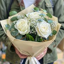 Букет цветов из:  Розы в Коноково