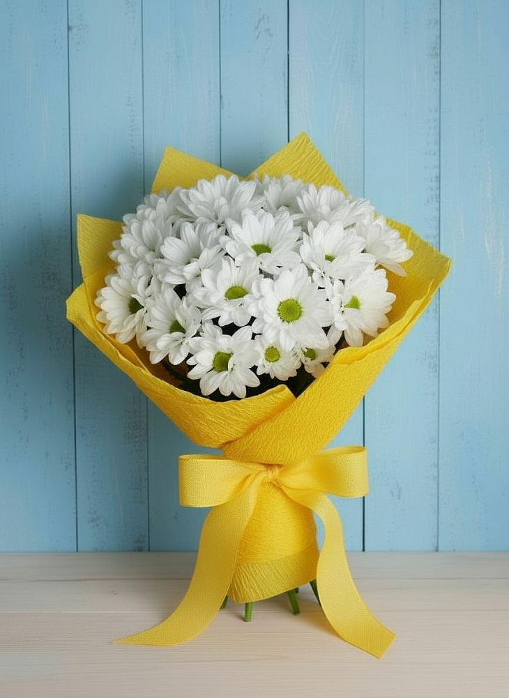 Букет цветов из: Хризантемы в Коноково