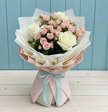 Букет цветов из:  Розы в Коноково