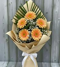 Букет цветов из:  Герберы в Коноково
